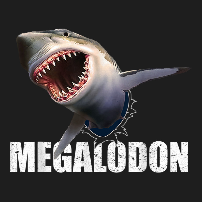 Mens Megalodon Shark Shirt Prehistoric Ocean Humor Gift Tee T Shirt Classic T-shirt by swaratpoavonabil | Artistshot