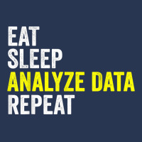 Eat Sleep Analyze Data Repeat Data Analyst Data Scientist T Shirt Ladies Denim Jacket | Artistshot