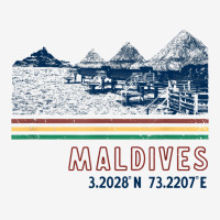 Maldives Bungalow Villas Retro T Shirt Skinny Tumbler | Artistshot