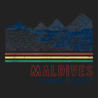 Maldives Bungalow Villas Retro T Shirt Backpack | Artistshot