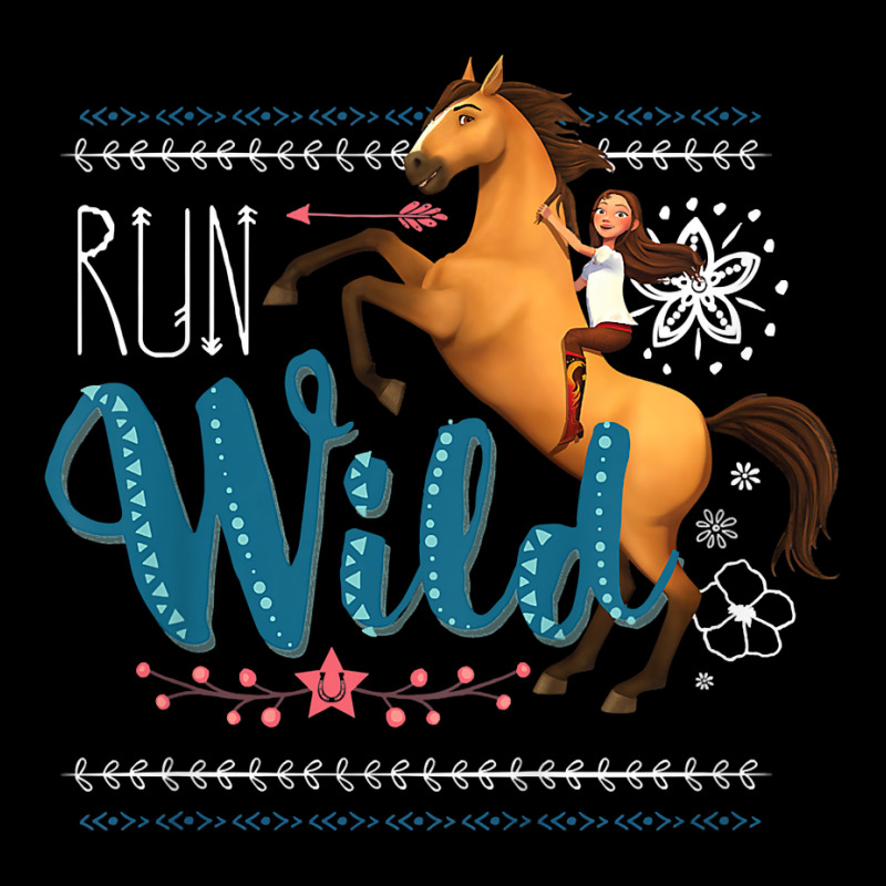 Kids Dreamworks Spirit Riding Free   Run Wild Kids T Shirt Adjustable Cap by caulkyuladdenrxi | Artistshot