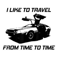 I Like To Travel From Time To Time. Funny Retro Car Vacation T Shirt V-neck Tee | Artistshot