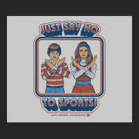 Say No To Sports Art Print Ladies Fitted T-shirt | Artistshot