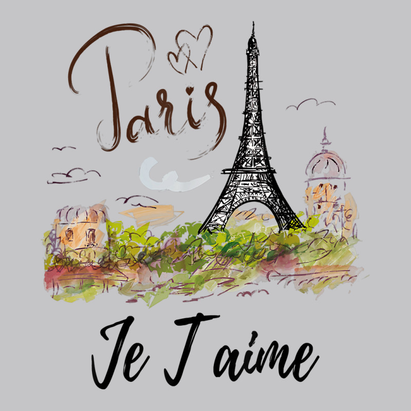 Eiffel Tower Paris Shirt Vintage I Love Paris France Shirt Baby Bodysuit by beansidpeelleo | Artistshot