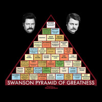 Parks & Recreation Swanson Pyramid Of Greatness T Shirt Youth Hoodie | Artistshot