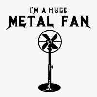 Huge Metal Fan Ladies Fitted T-shirt | Artistshot