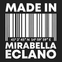 Made In Mirabella Eclano Barcode T Shirt T-shirt | Artistshot