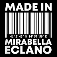 Made In Mirabella Eclano Barcode T Shirt Adjustable Cap | Artistshot