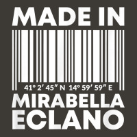 Made In Mirabella Eclano Barcode T Shirt Bucket Hat | Artistshot