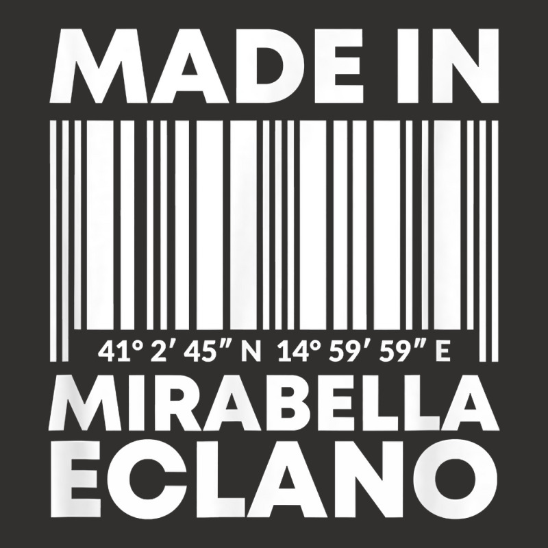 Made In Mirabella Eclano Barcode T Shirt Champion Hoodie | Artistshot