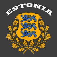 Estonia T Shirt Coat Of Arms Tee Flag Souvenir Tallinn T Shirt Men's Polo Shirt | Artistshot