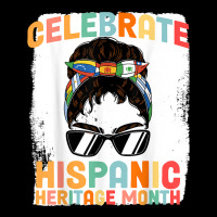 Retro National Latin Flags Hispanic Heritage Month Groovy T Shirt Pocket T-shirt | Artistshot