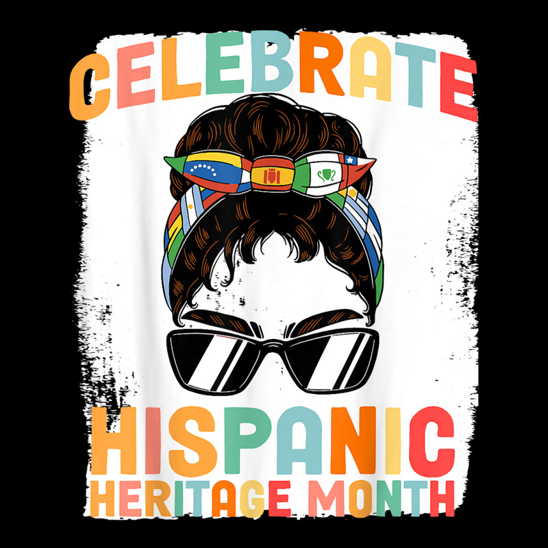 Retro National Latin Flags Hispanic Heritage Month Groovy T Shirt Pocket T-Shirt by woestebjparmal | Artistshot