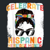 Retro National Latin Flags Hispanic Heritage Month Groovy T Shirt Crewneck Sweatshirt | Artistshot