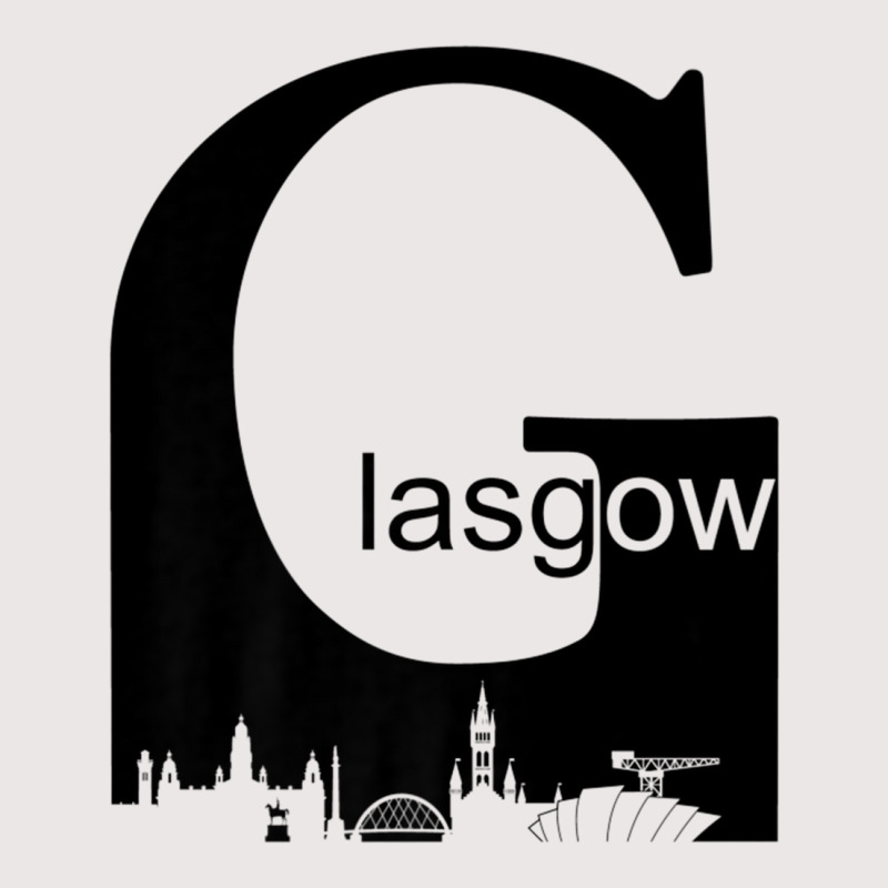 Glasgow Scotland City Skyline Silhouette Style Premium T Shirt Pocket T-shirt | Artistshot