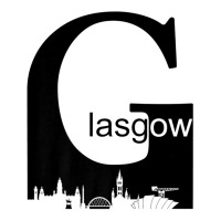 Glasgow Scotland City Skyline Silhouette Style Premium T Shirt Men's T-shirt Pajama Set | Artistshot