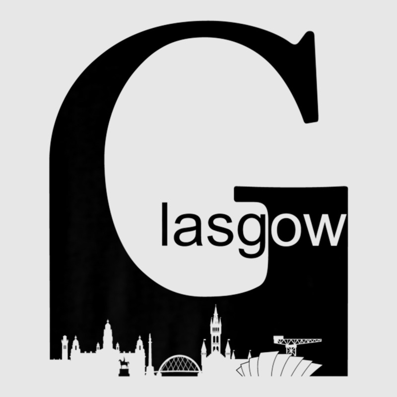 Glasgow Scotland City Skyline Silhouette Style Premium T Shirt Hoodie & Jogger Set | Artistshot