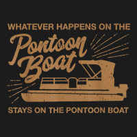 Whatever Happens On The Pontoon Boat T Shirt Hoodie & Jogger Set | Artistshot