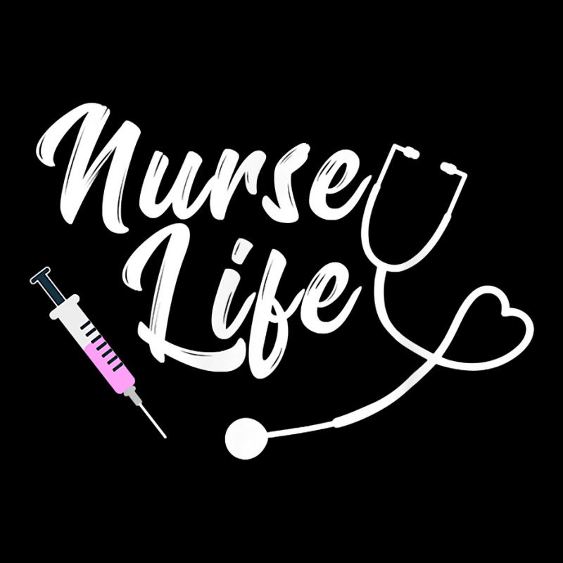 Nurse Life Stethoscope Syringe Graphic Nursing Rn Gift T Shirt Pocket T-shirt | Artistshot