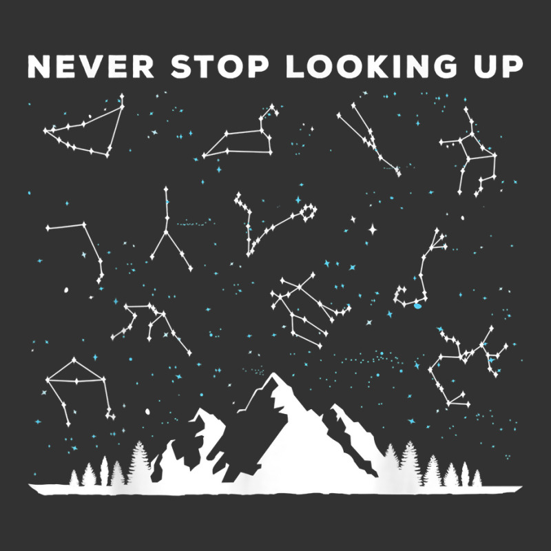 Never Stop Looking Up Stargazing Star Lover Constellation T Shirt Baby Bodysuit by uekirstockpg | Artistshot