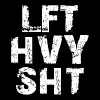 Lft Hvy Sht  Funny Weight Lifting Work Out Gym Pullover Hoodie Youth Hoodie | Artistshot