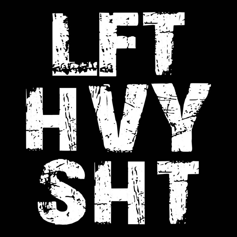 Lft Hvy Sht  Funny Weight Lifting Work Out Gym Pullover Hoodie Toddler 3/4 Sleeve Tee by caulkyuladdenrxi | Artistshot