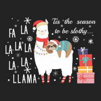 Sloth Fa La La Llama Christmas Long Sleeve T Shirt Backpack | Artistshot