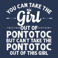 Girl Out Of Pontotoc Ms Mississippi Gift Funny Home Roots T Shirt Men Denim Jacket | Artistshot