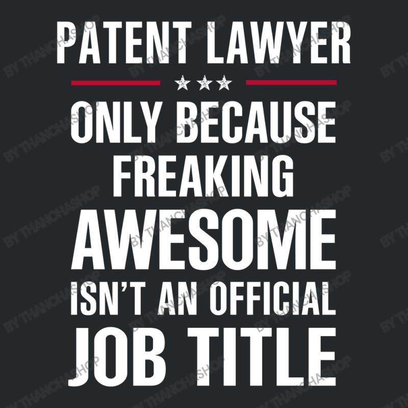 Gift For Freaking Awesome Patent Lawyer Crewneck Sweatshirt by thanchashop | Artistshot