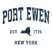 Port Ewen New York Ny Vintage Athletic Navy Sports Design Premium T Sh Men's 3/4 Sleeve Pajama Set | Artistshot