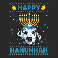 Dalmatian Dog Mens Happy Hanukkah Dalmatian Hanukkah Ugly Sweater Chri Printed Hat | Artistshot