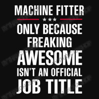 Gift For Freaking Awesome Machine Fitter Crop Top | Artistshot