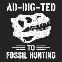 Ad Dig Ted To Fossil Hunting Fossil Tooth Hunter Shark Teeth T Shirt 3/4 Sleeve Shirt | Artistshot