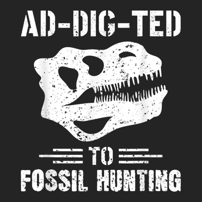 Ad Dig Ted To Fossil Hunting Fossil Tooth Hunter Shark Teeth T Shirt 3/4 Sleeve Shirt | Artistshot