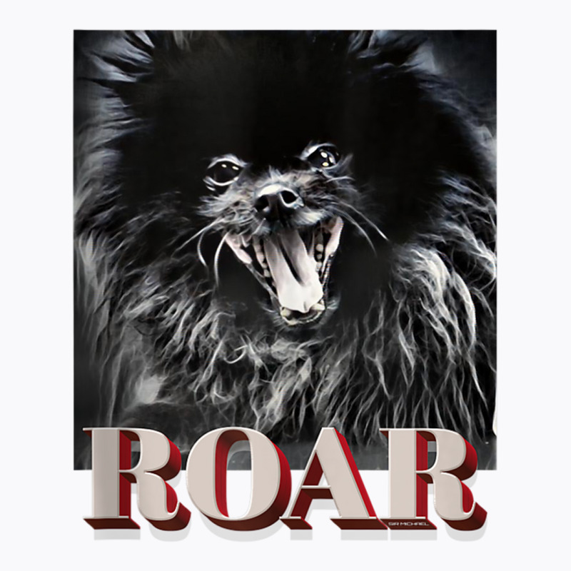 Roar Pomeranian Dog Tank Top Tank Top T-shirt | Artistshot