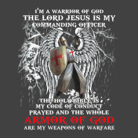 Jesus Christ Christian Im A Warrior Of God The Lord Jesus Is My Comman Vintage T-shirt | Artistshot