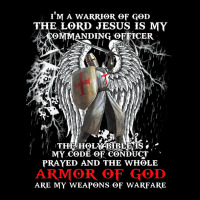 Jesus Christ Christian Im A Warrior Of God The Lord Jesus Is My Comman Fleece Short | Artistshot