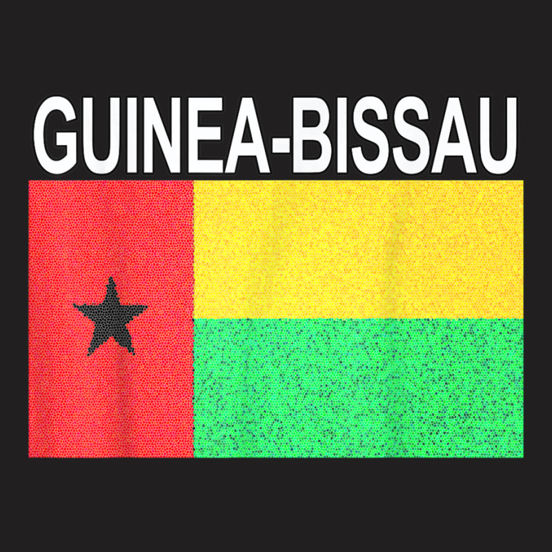 Guinea Bissau Flag Artistic Design T Shirt T-shirt | Artistshot