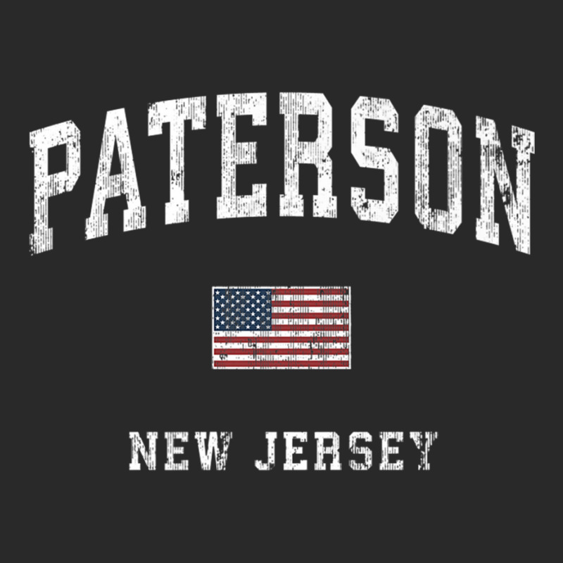 Paterson New Jersey Nj Vintage American Flag Sports Design Premium T S Printed Hat | Artistshot