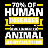 Diseases Linked To Animal Agriculture Vegan Facts T Shirt Adjustable Cap | Artistshot