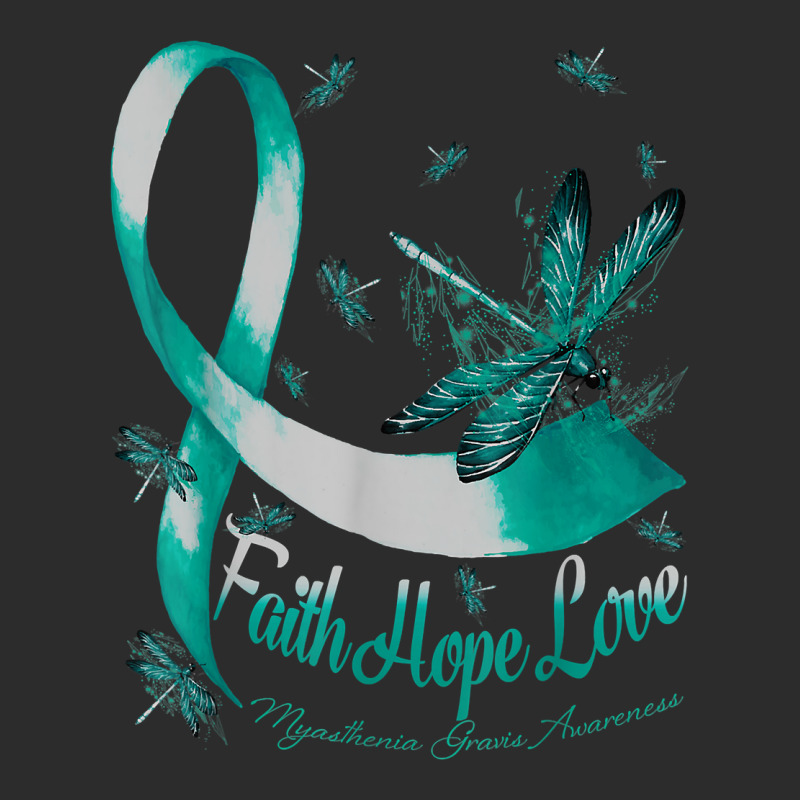 Faith Hope Love Myasthenia Gravis Awareness Dragonfly T Shirt Exclusive T-shirt | Artistshot