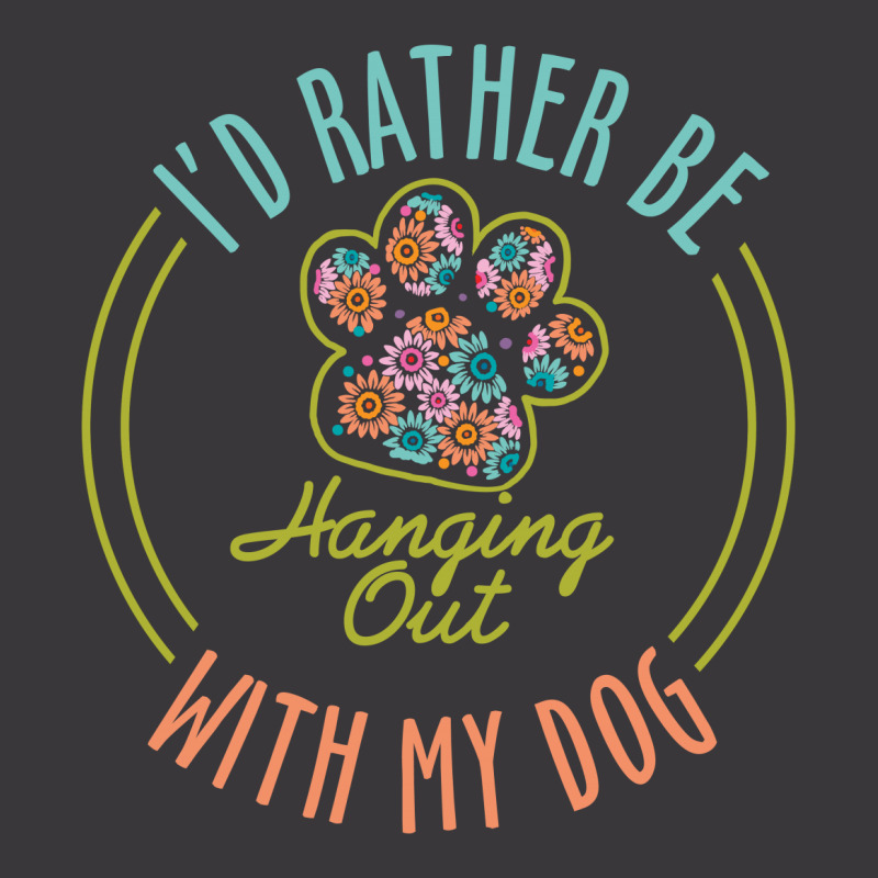 I'd Rather Be Hanging Out With My Dog Ladies Curvy T-shirt | Artistshot