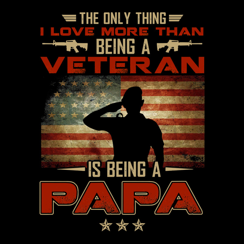 Veteran Veterans Day The Only Thing I Love More Than Being A Veteran P V-neck Tee | Artistshot