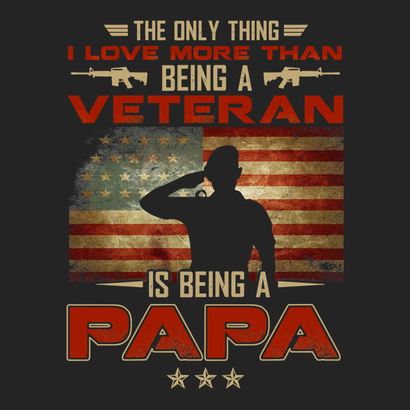 Veteran Veterans Day The Only Thing I Love More Than Being A Veteran P 3/4 Sleeve Shirt | Artistshot