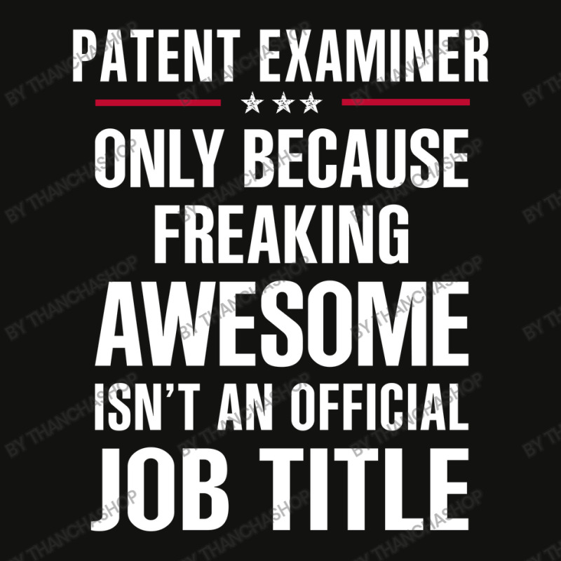 Gift For Freaking Awesome Patent Examiner Scorecard Crop Tee by thanchashop | Artistshot