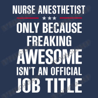 Gift For Freaking Awesome Nurse Anesthetist Men Denim Jacket | Artistshot