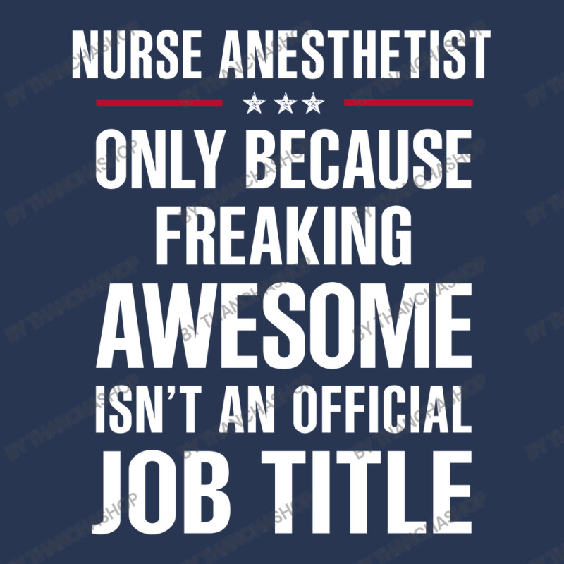 Gift For Freaking Awesome Nurse Anesthetist Men Denim Jacket | Artistshot