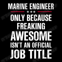 Gift For Freaking Awesome Marine Engineer Maternity Scoop Neck T-shirt | Artistshot