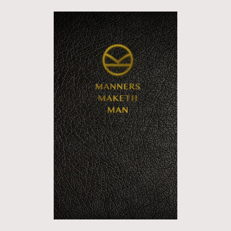 Manners Maketh Man' Small   Kingsman Pocket T-Shirt by Frazieromg | Artistshot