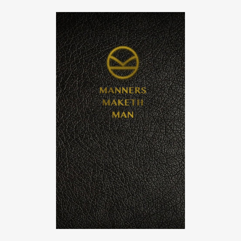 Manners Maketh Man' Small   Kingsman Ladies Fitted T-Shirt by Frazieromg | Artistshot